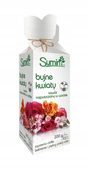 SUMIN NAWÓZ ROZPUSZCZALNY DO UZYSKANIA BUJNYCH KWIATÓW 200 g