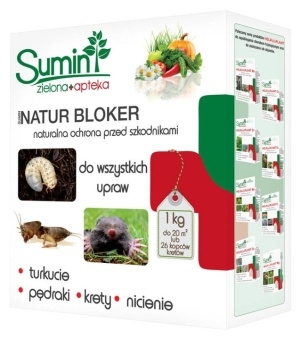  NATUR BLOKER 1kg (pędraki, krety, turkucie) 