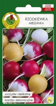 MIESZANKA ODMIAN-RZODKIEWKA (okrągła) 6g