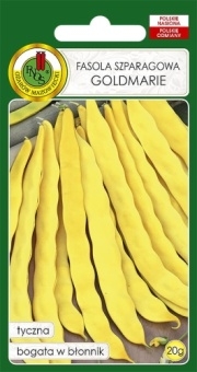 Fasola szparag. żółta tyczna GOLDMARIE 20g