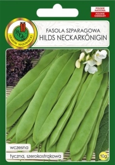 FASOLA SZPARAG.ZIELONA TYCZNA HILDS NECKARKONIGIN 10g