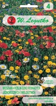Mieszanka roślin dziko rosnących nasiona 1 g - Legutko