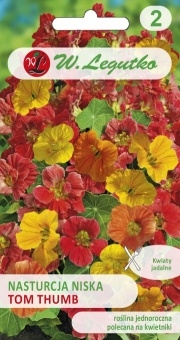 Nasturcja niska 'Tom Thumb' nasiona 5 g - Legutko