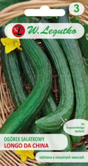 Ogórek gruntowy sałatkowy Longo da China 5g
