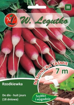 Rzodkiewka De dixhuit jours 7m taśma