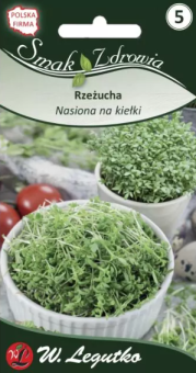 Nasiona na kiełki rzeżucha 30g