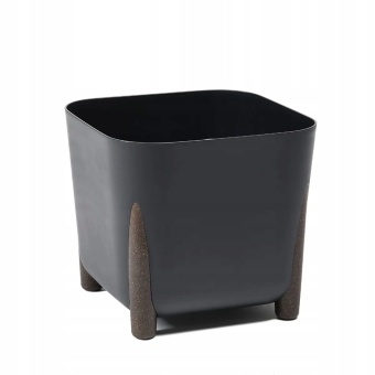 Donica Kwadratowa FRIDA Czarna