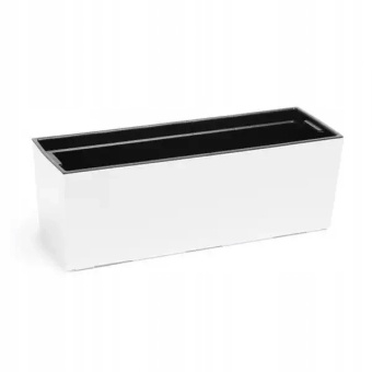 Kwietnik BEGONIA 56x19 Biały