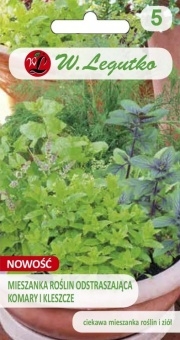 Mieszanka Roślin Odstraszająca Komary i Kleszcze 1g