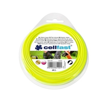 Żyłka tnąca do wykaszarek ręcznych 2,4mm 15m gwiazdka