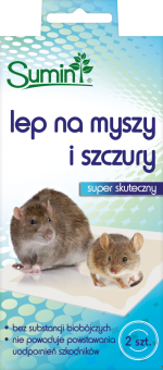 LEP NA MYSZY I SZCZURY 2 szt. SUMIN