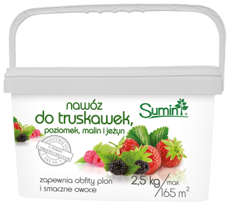 NAWÓZ DO TRUSKAWEK, POZIOMEK, MALIN I JEŻYN 2,5 kg
