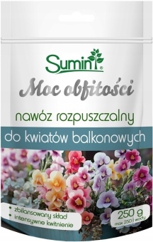 Sumin nawóz rozpuszczalny KWIATY BALKONOWE 250g MOC OBFITOŚCI