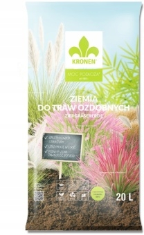 Kronen Ziemia podłoże do traw ozdobnych 5,5-6,5 pH 20L