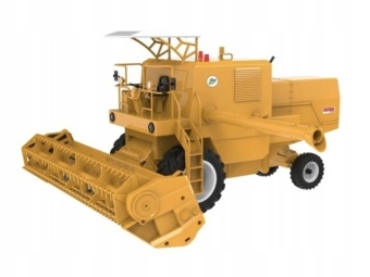 KOMBAJN ŻÓŁTY BIZON SUPER Z056 ZABAWKA FUNKCYJNA 1:16