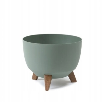 Doniczka tworzywo sztuczne biały Lamela 43 cm x 34 x 23 cm