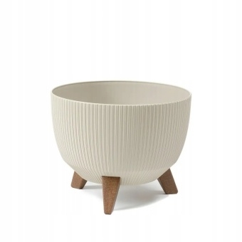 Doniczka Misa ROMA Jumper Eco Recycled 330 beżowy Lamela