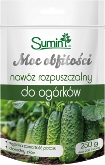 MOC OBFITOŚCI nawóz do ogórków 250g rozpuszczalny w wodzie