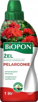 ŻEL nawóz mineralny PELARGONIE Biopon 1L