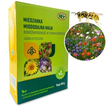 Poplon Mieszanka Miododajna 0,8kg GRYKA GORCZYCA SŁONECZNIK