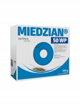 Miedzian 50 WP 0,5kg synthos grzybobójczy parch zaraza