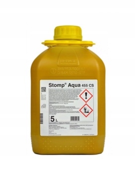 Stomp Aqua 455 CS 5L pendimetalina chwasty truskawka marchew cebula