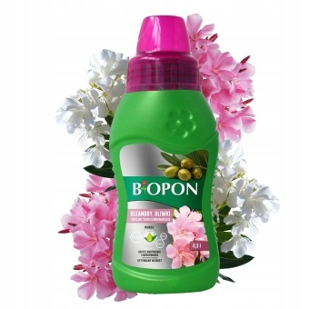 BIOPON nawóz DO OLEANDRÓW, OLIWEK I ŚRÓDZIEMNOMORSKICH 0,3L płyn