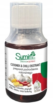 SUMIN Czosnek & Chilli 100ml naturalny na mszyce mączliki mrówki gąsienice
