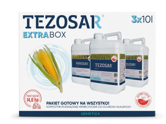 Tezosar EXTRA BOX na 14 ha Nikosar 10L+Tezosar 10L+Juzan 10L