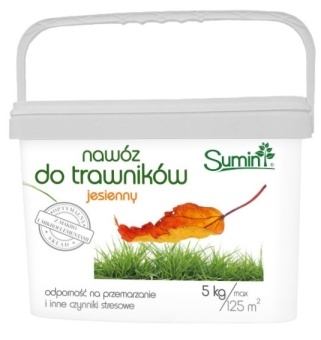 Nawóz do trawników jesienny 5 kg Sumin